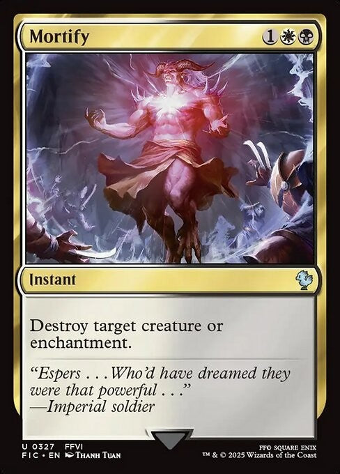 Mortify ~ Commander: Final Fantasy [ NM ] [ Magic MTG ]