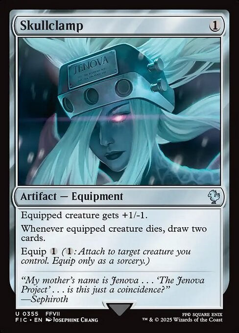 Skullclamp ~ Commander: Final Fantasy [ NM ] [ Magic MTG ]