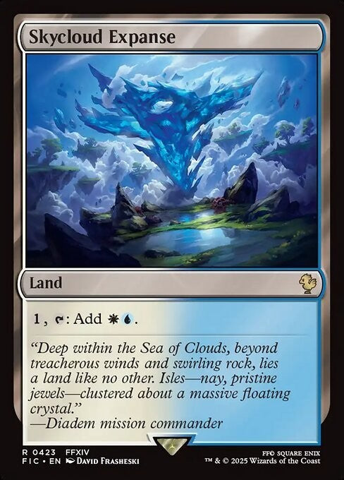 Skycloud Expanse ~ Commander: Final Fantasy [ NM ] [ Magic MTG ]