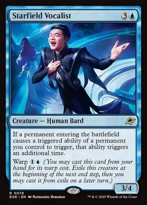 Starfield Vocalist ~ Edge of Eternities [ NearMint ] [ Magic MTG ]