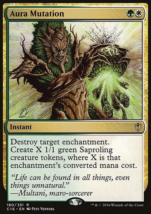 Aura Mutation ~ Commander 2016 [ Excellent ] [ Magic MTG ]