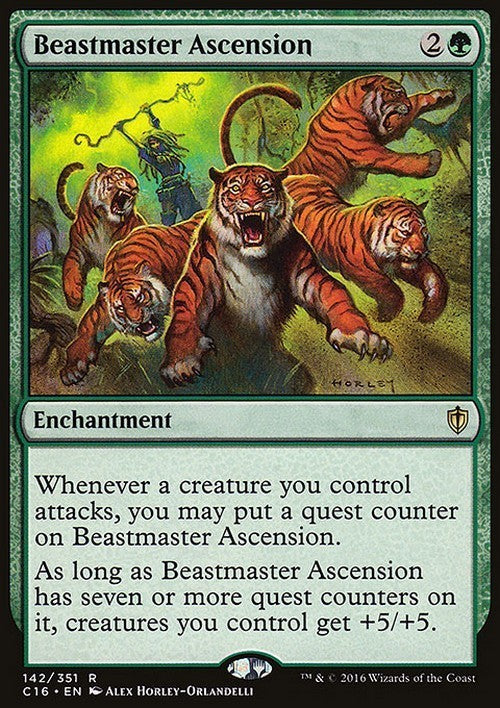 Beastmaster Ascension ~ Commander 2016 [ Excellent ] [ Magic MTG ]