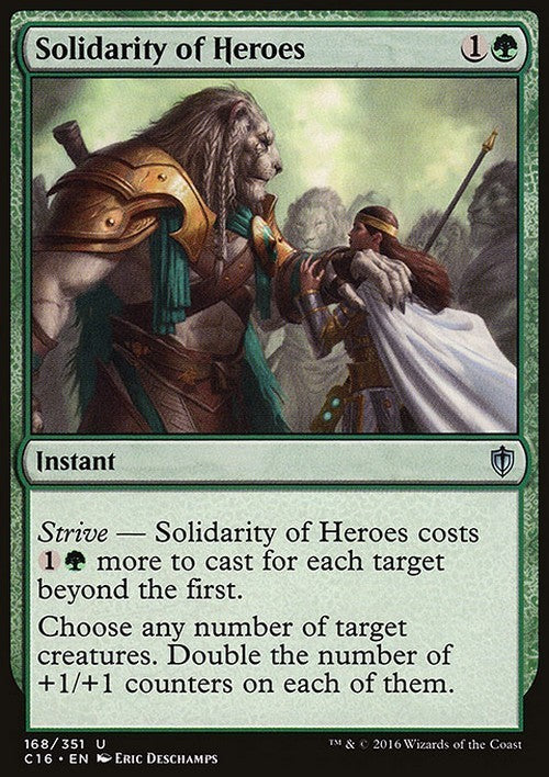 Solidarity of Heroes ~ Commander 2016 [ Excellent ] [ Magic MTG ]
