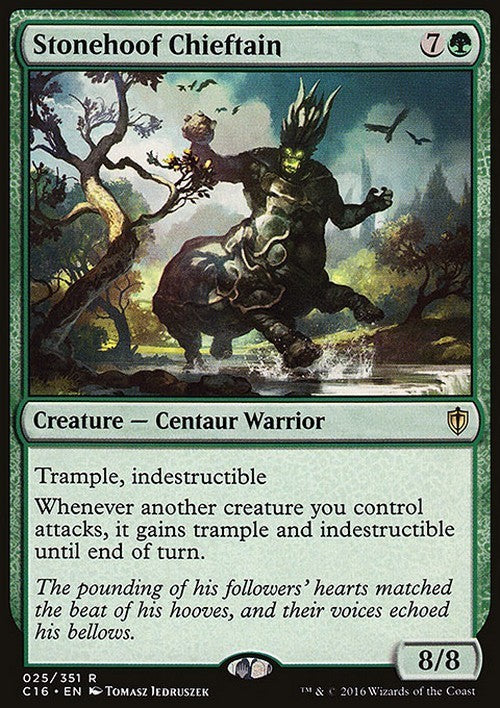 Stonehoof Chieftain ~ Commander 2016 [ Excellent ] [ Magic MTG ]