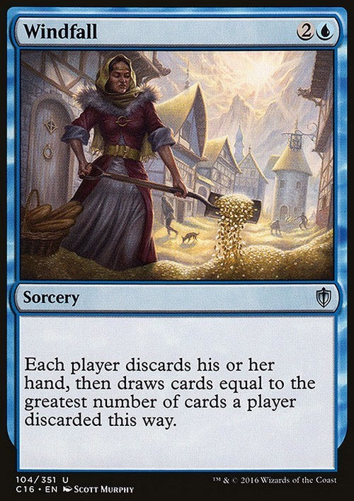 Windfall ~ Commander 2016 [ Excellent ] [ Magic MTG ]