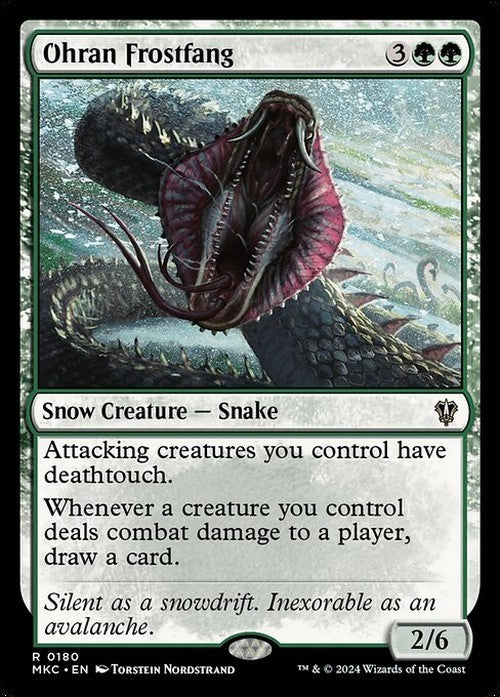 Ohran Frostfang ~ Commander: Murders at Karlov Manor [ NM ] [ Magic MTG ]