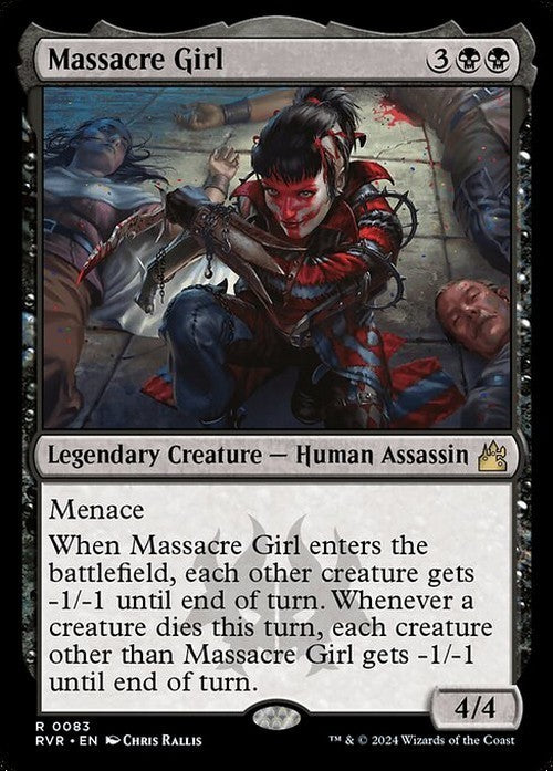 Massacre Girl ~ Ravnica Remastered [ NearMint ] [ Magic MTG ]