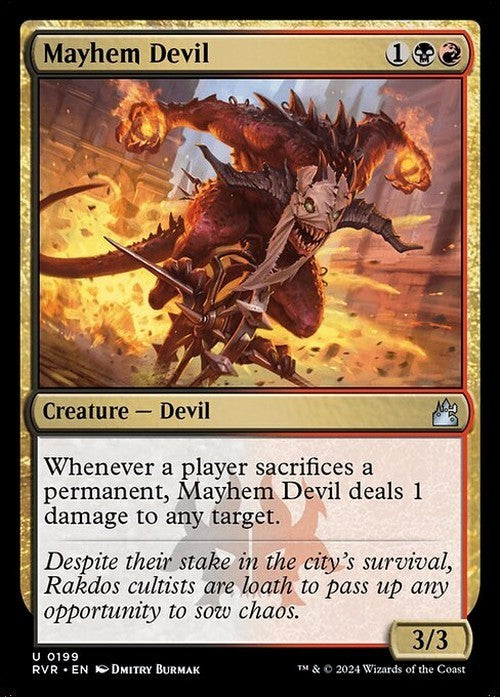 Mayhem Devil ~ Ravnica Remastered [ NearMint ] [ Magic MTG ]