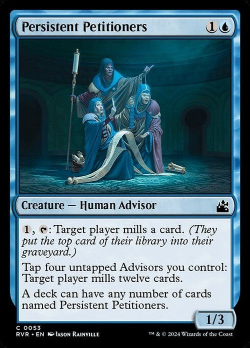 Persistent Petitioners ~ Ravnica Remastered [ NearMint ] [ Magic MTG ]