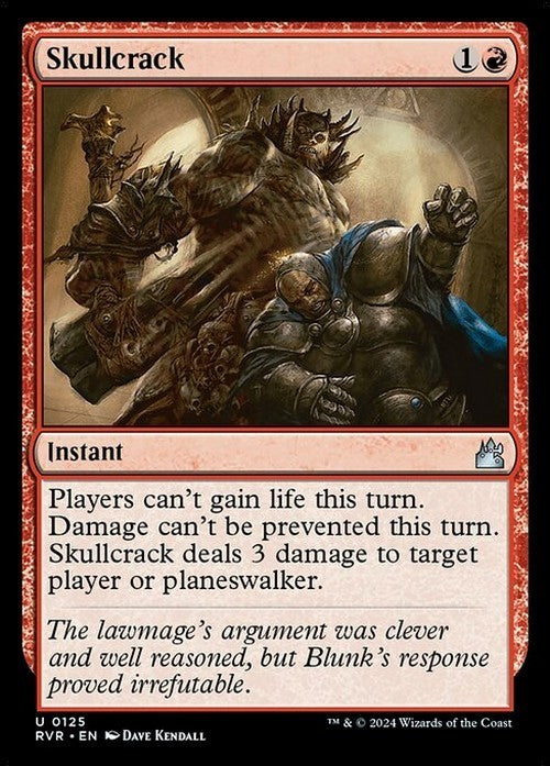 Skullcrack ~ Ravnica Remastered [ NearMint ] [ Magic MTG ]
