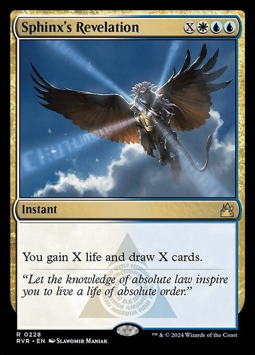 Sphinx's Revelation ~ Ravnica Remastered [ NearMint ] [ Magic MTG ]
