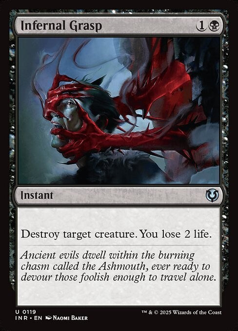 Infernal Grasp ~ Innistrad Remastered [ NearMint ] [ Magic MTG ]