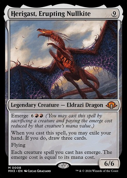Herigast, Erupting Nullkite ~ Modern Horizons 3 [ NearMint ] [ Magic MTG ]