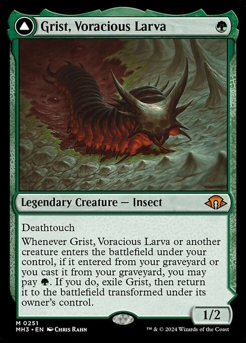 Grist, Voracious Larva ~ Modern Horizons 3 [ NearMint ] [ Magic MTG ]