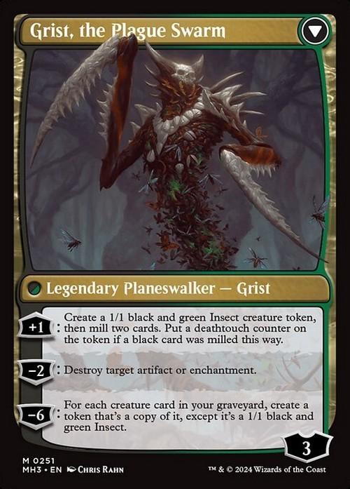 Grist, Voracious Larva ~ Modern Horizons 3 [ NearMint ] [ Magic MTG ]