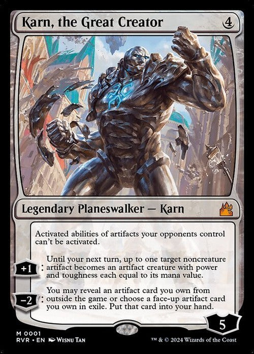 Karn, the Great Creator ~ Ravnica Remastered [ NearMint ] [ Magic MTG ]