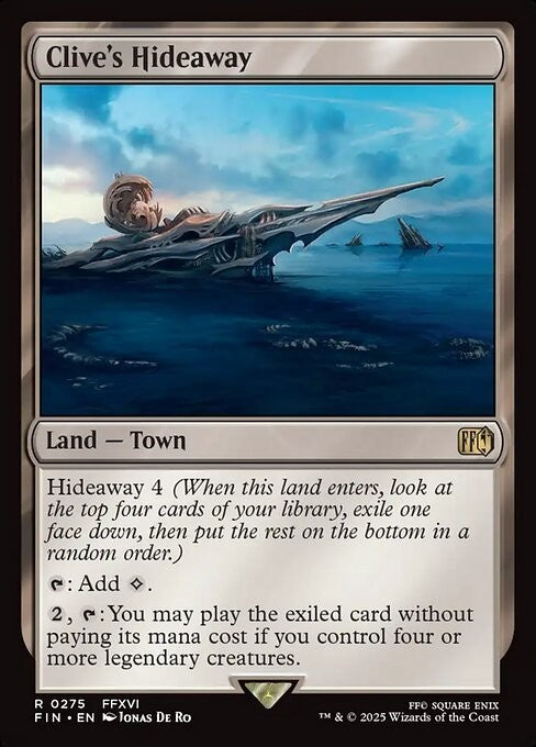 Clive's Hideaway ~ Final Fantasy [ NM ] [ Magic MTG ]