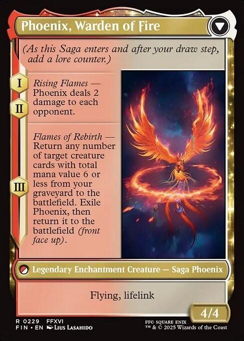 Joshua, Phoenix's Dominant ~ Final Fantasy [ NM ] [ Magic MTG ]