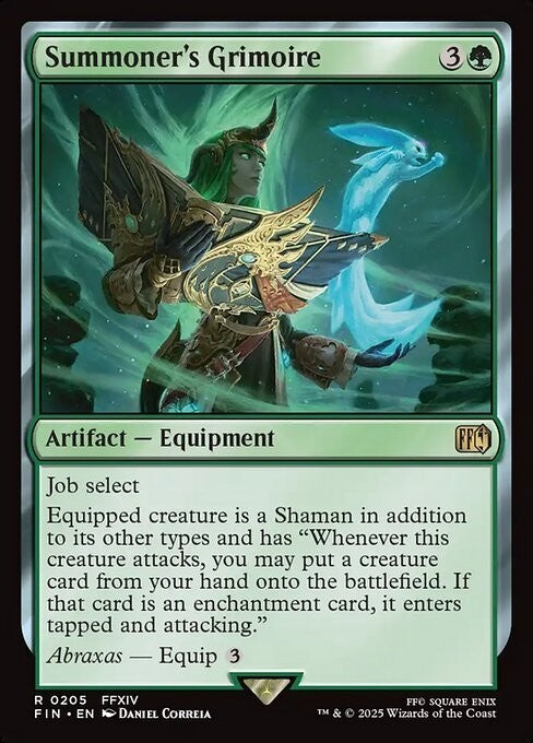 Summoner's Grimoire ~ Final Fantasy [ NM ] [ Magic MTG ]