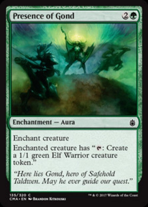 Presence of Gond ~ Commander Anthology 1 [ Excellent ] [ Magic MTG ]