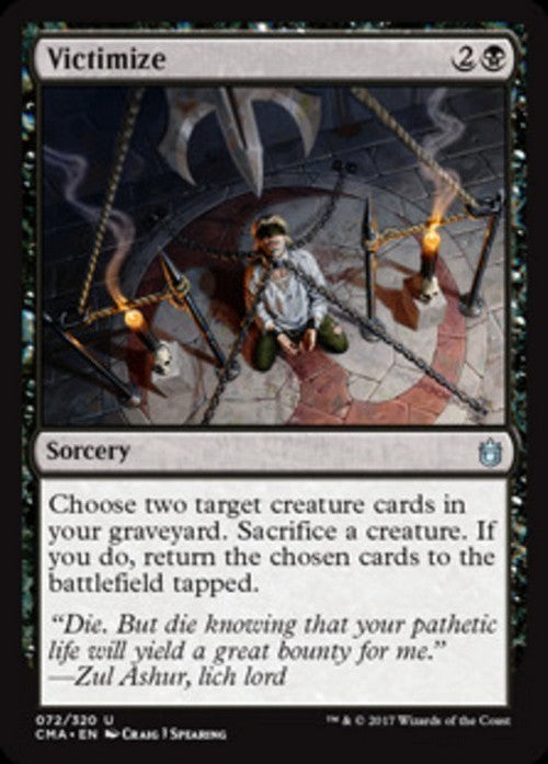 Victimize ~ Commander Anthology 1 [ PLAYED ] [ Magic MTG ]