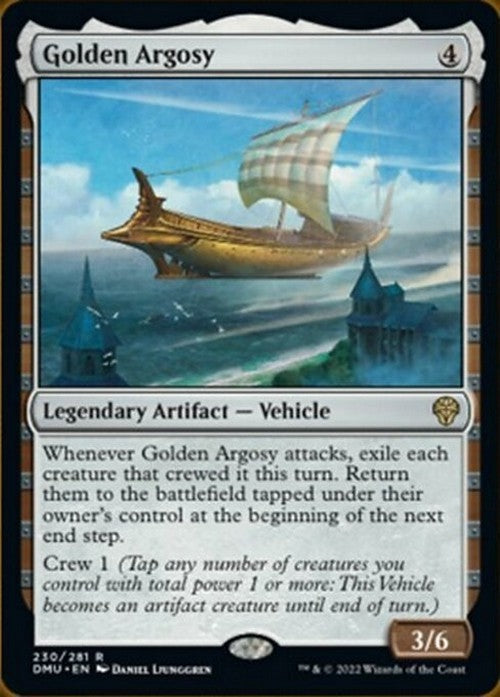 Golden Argosy ~ Dominaria United [ NearMint ] [ Magic MTG ] - London Magic Traders Ltd