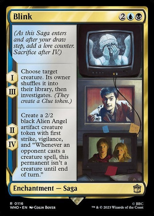 Blink ~ Commander: Doctor Who [ NearMint ] [ Magic MTG ]