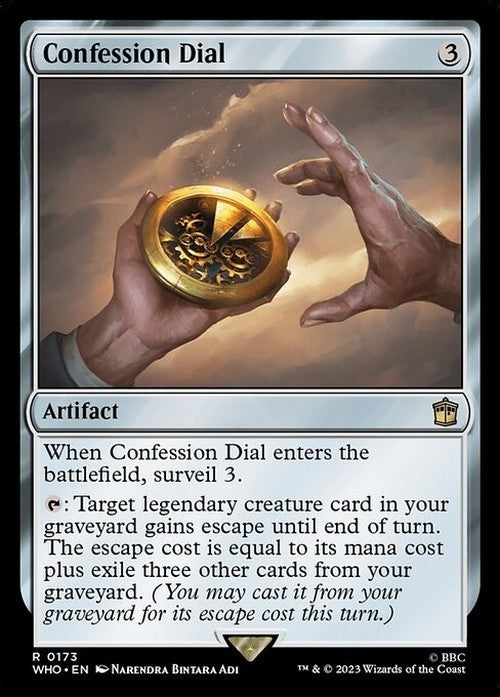 Confession Dial ~ Commander: Doctor Who [ NearMint ] [ Magic MTG ]
