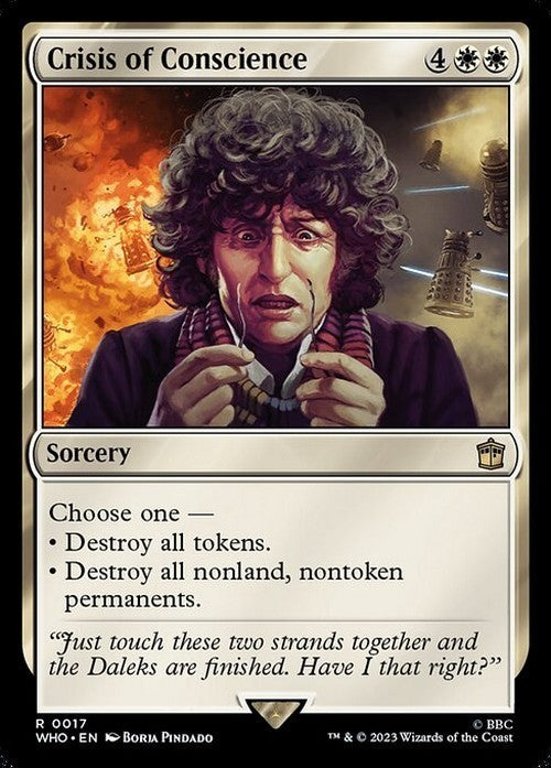 Crisis of Conscience ~ Commander: Doctor Who [ NearMint ] [ Magic MTG ]