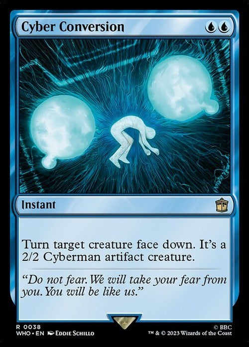 Cyber Conversion ~ Commander: Doctor Who [ NearMint ] [ Magic MTG ]