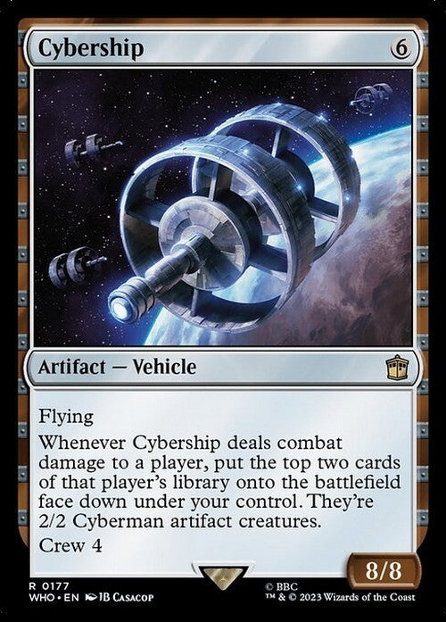 Cybership ~ Commander: Doctor Who [ NearMint ] [ Magic MTG ]