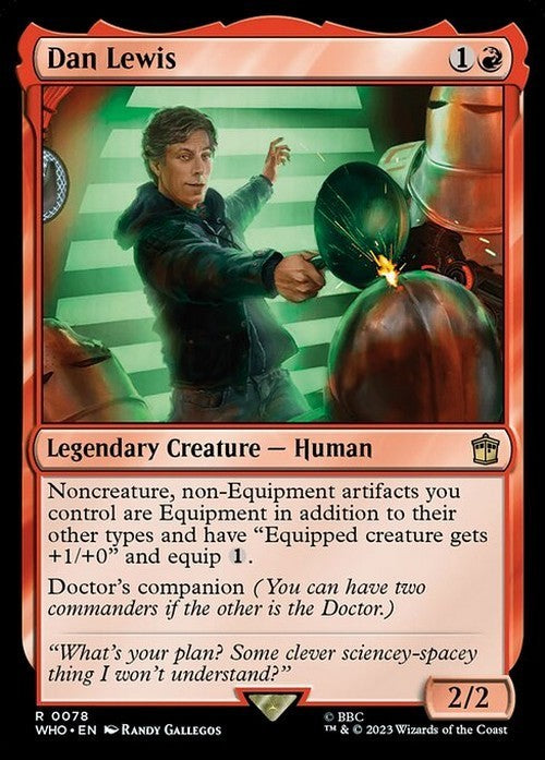 Dan Lewis ~ Commander: Doctor Who [ NearMint ] [ Magic MTG ]