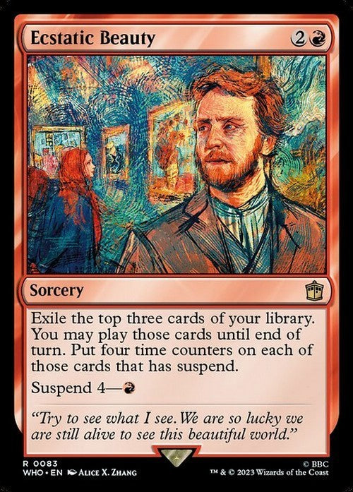 Ecstatic Beauty ~ Commander: Doctor Who [ NearMint ] [ Magic MTG ]