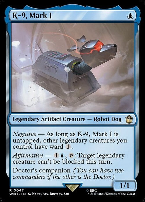 K-9, Mark I ~ Commander: Doctor Who [ NearMint ] [ Magic MTG ]