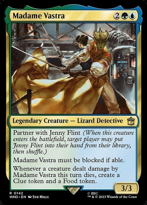 Madame Vastra ~ Commander: Doctor Who [ NearMint ] [ Magic MTG ]