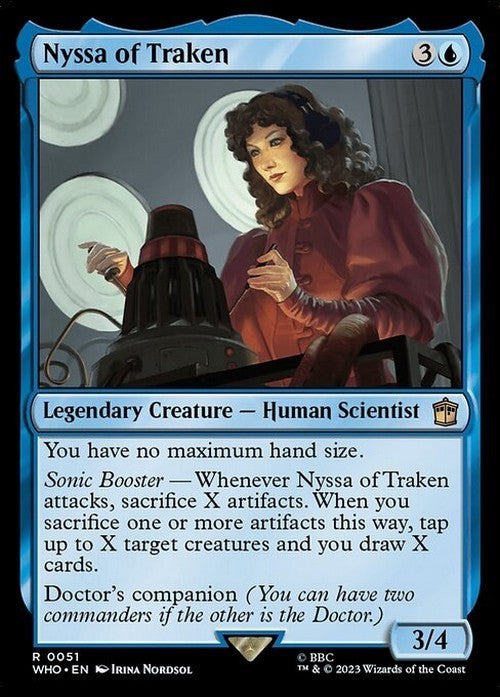 Nyssa of Traken ~ Commander: Doctor Who [ NearMint ] [ Magic MTG ]