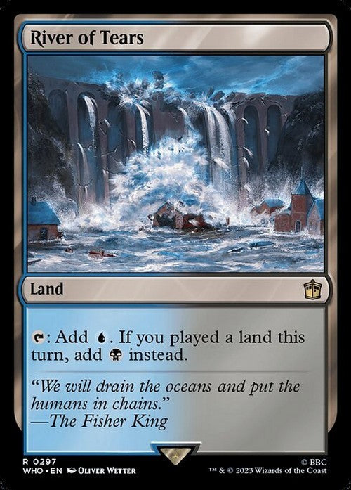 River of Tears ~ Commander: Doctor Who [ NearMint ] [ Magic MTG ]