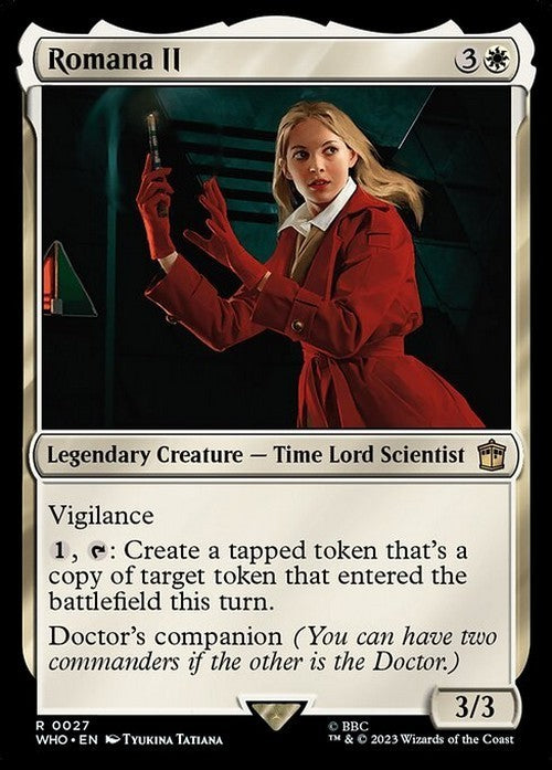 Romana II ~ Commander: Doctor Who [ NearMint ] [ Magic MTG ]