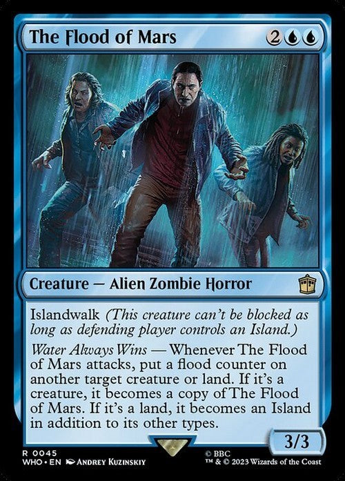 The Flood of Mars ~ Commander: Doctor Who [ NearMint ] [ Magic MTG ]
