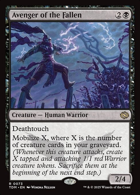 Avenger of the Fallen ~ Tarkir: Dragonstorm [ NM ] [ Magic MTG ]