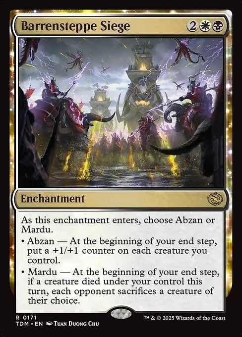 Barrensteppe Siege ~ Tarkir: Dragonstorm [ NM ] [ Magic MTG ]