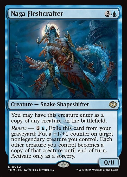 Naga Fleshcrafter ~ Tarkir: Dragonstorm [ NM ] [ Magic MTG ]