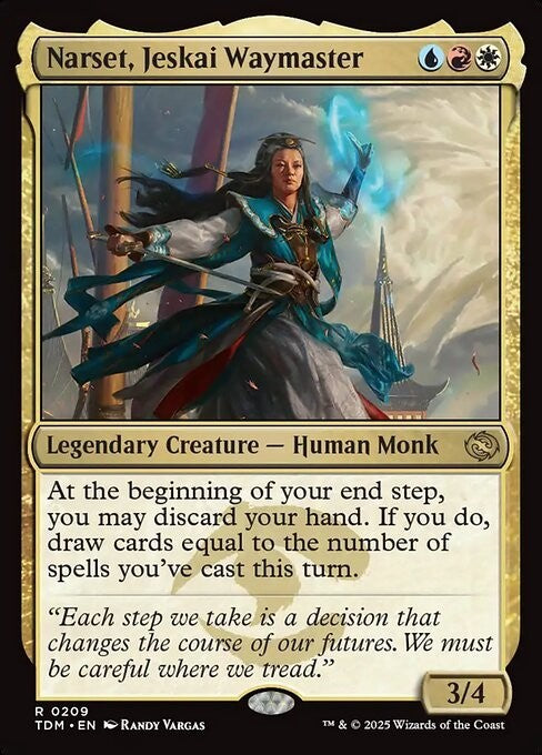 Narset, Jeskai Waymaster ~ Tarkir: Dragonstorm [ NM ] [ Magic MTG ]