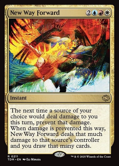 New Way Forward ~ Tarkir: Dragonstorm [ NM ] [ Magic MTG ]