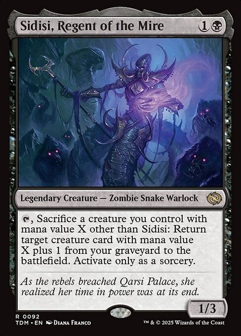Sidisi, Regent of the Mire ~ Tarkir: Dragonstorm [ NM ] [ Magic MTG ]