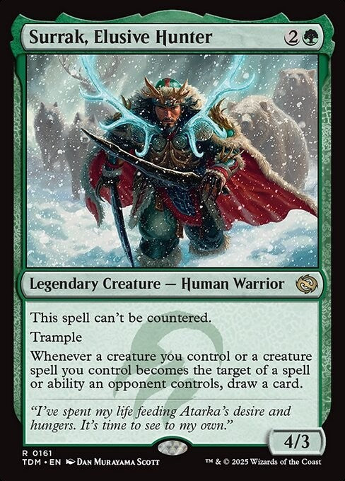 Surrak, Elusive Hunter ~ Tarkir: Dragonstorm [ NM ] [ Magic MTG ]