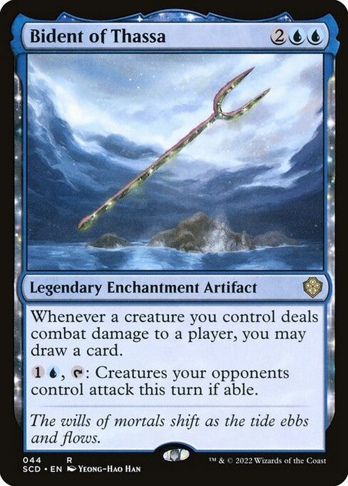 Bident of Thassa ~ Starter Commander [ NearMint ] [ Magic MTG ]