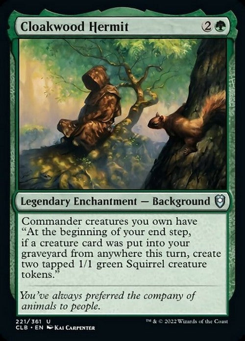 Cloakwood Hermit ~ Commander Legends 2 [ NM ] [ Magic MTG ]