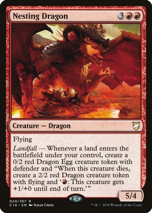 Nesting Dragon ~ Commander 2018 [ Excellent ] [ Magic MTG ]