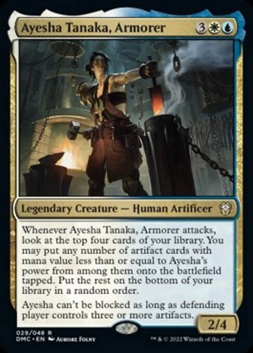 Ayesha Tanaka, Armorer ~ Commander: Dominaria United [ NM ] [ Magic MTG ]